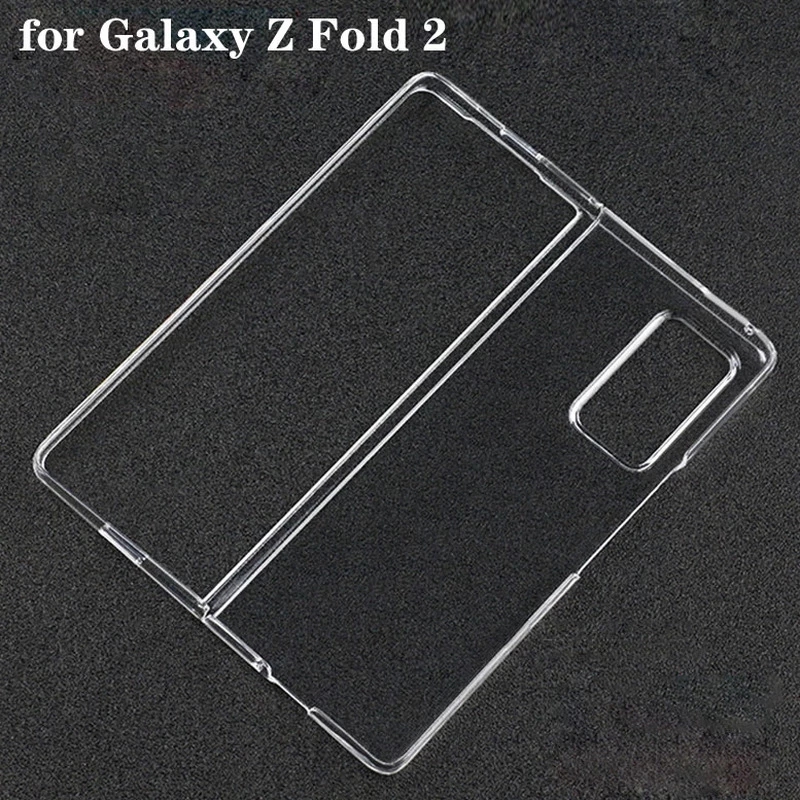 For 2 In 1 Soft Case Silikon Transparan Shockproof Cover Samsung Galaxy Z Fold2 5g