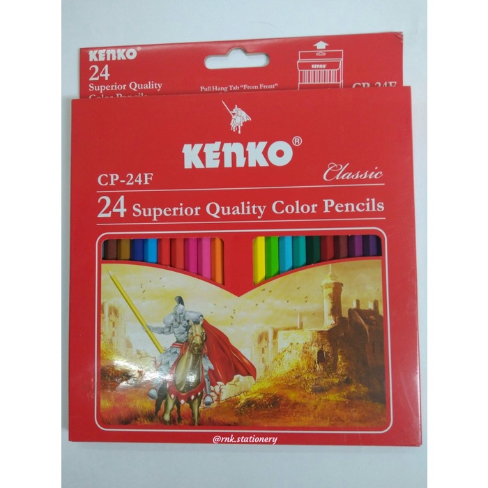 

Bagus Pensil Warna Kenko 24 Panjang Limited