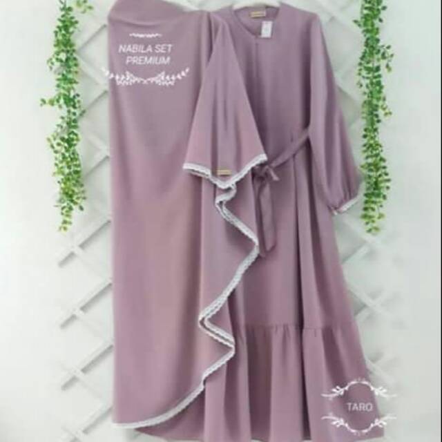 NABILA GAMIS SET/A/GAMIS KEKINIAN