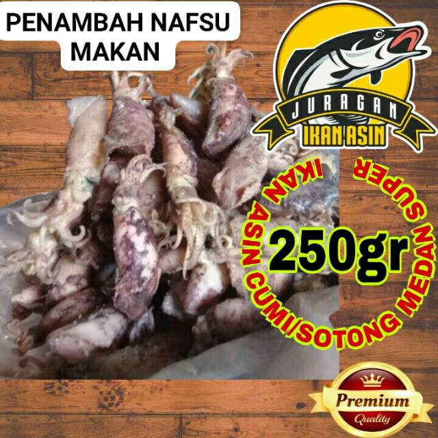 

IKAN ASIN SOTONG CUMI ASIN MEDAN SUPER ENAK EMPUK LUNAK MURAH ORIGINAL BERKUALITAS 250gr