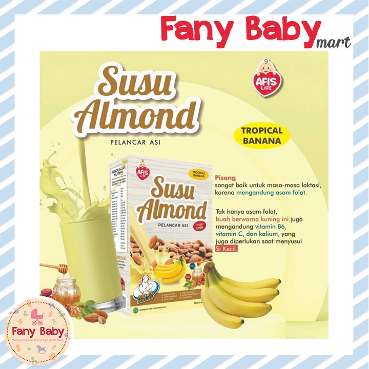 AFIS SUSU ALMOND PELANCAR ASI / 200GR