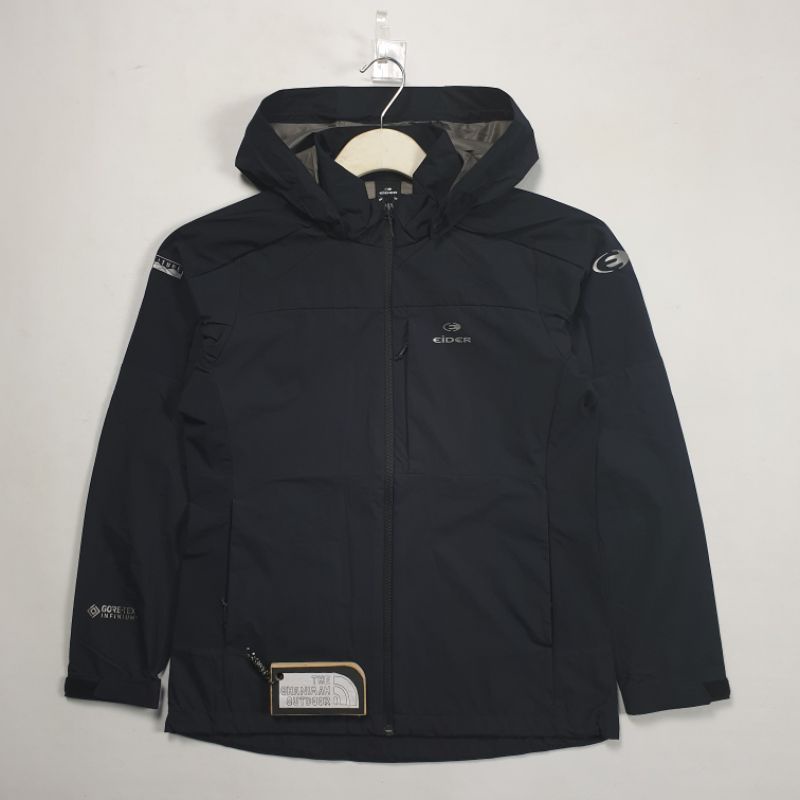 jaket eider  goretex infinium black original