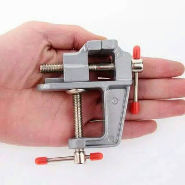 Clamp Meja Ragum Mini Vise Bench Table Clamp Klem Penjepit Catok Meja kecil craft woodworking tool