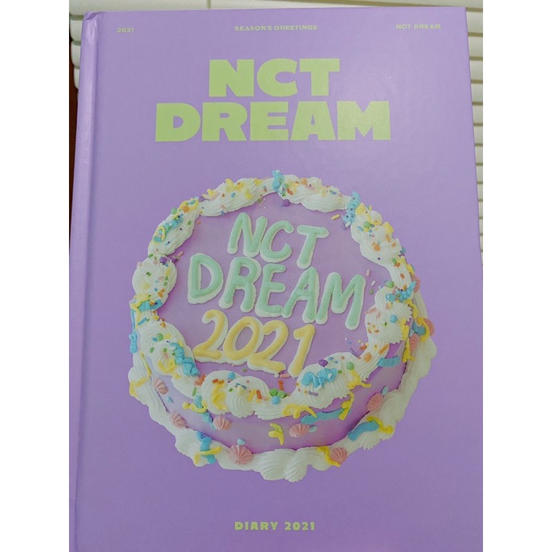 SEASON GREETING NCT DREAM 2021 hard cover diary sg21 nct dream
