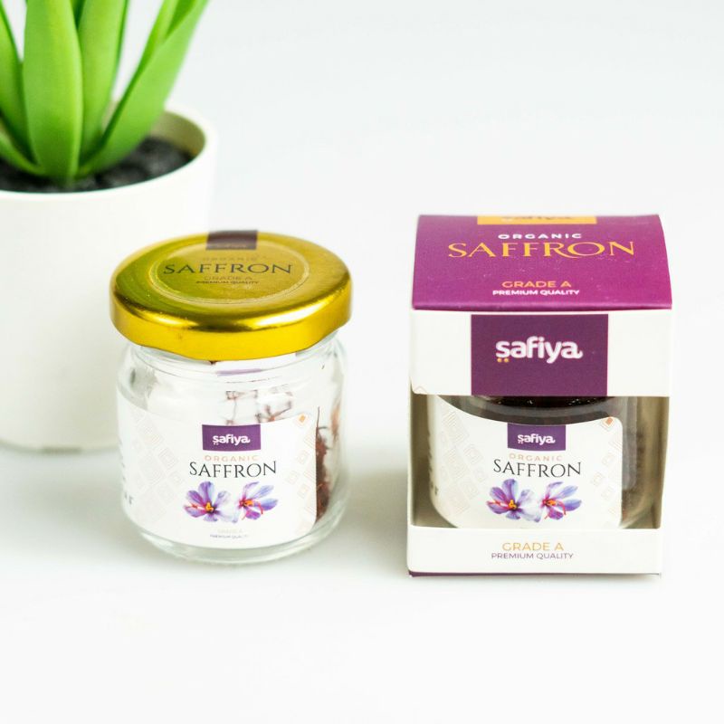 

SAFIYA SAFFRON ORIGINAL | SAFRON GRADE A| PREMIUM QUALITY SAFFRON| SAFRON SUPER NEGIN| SAFRON 0,25 GRAM| BUNGA SAFRON