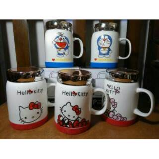 Mug Gelas keramik karakter Hello kitty Doraemon Shopee Mug Gelas keramik karakter Hello kitty Doraemon Shopee