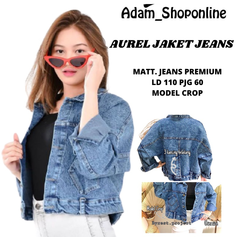 JAKET  WANITA-  PULBEAR JAKET - AUREL JEANS -JAKET JEANS CROP - JAKET JEANS OVERSIZE - JAKET WANITA - JAKET JEANS WANITA - JEANS CEWE - JAKET JEANS TERBARU -JAKET JEANS VIRAL - JAKET JEANS TIKTOK - JEANS KEKINIAN - JAKET JEAN TERLARIS