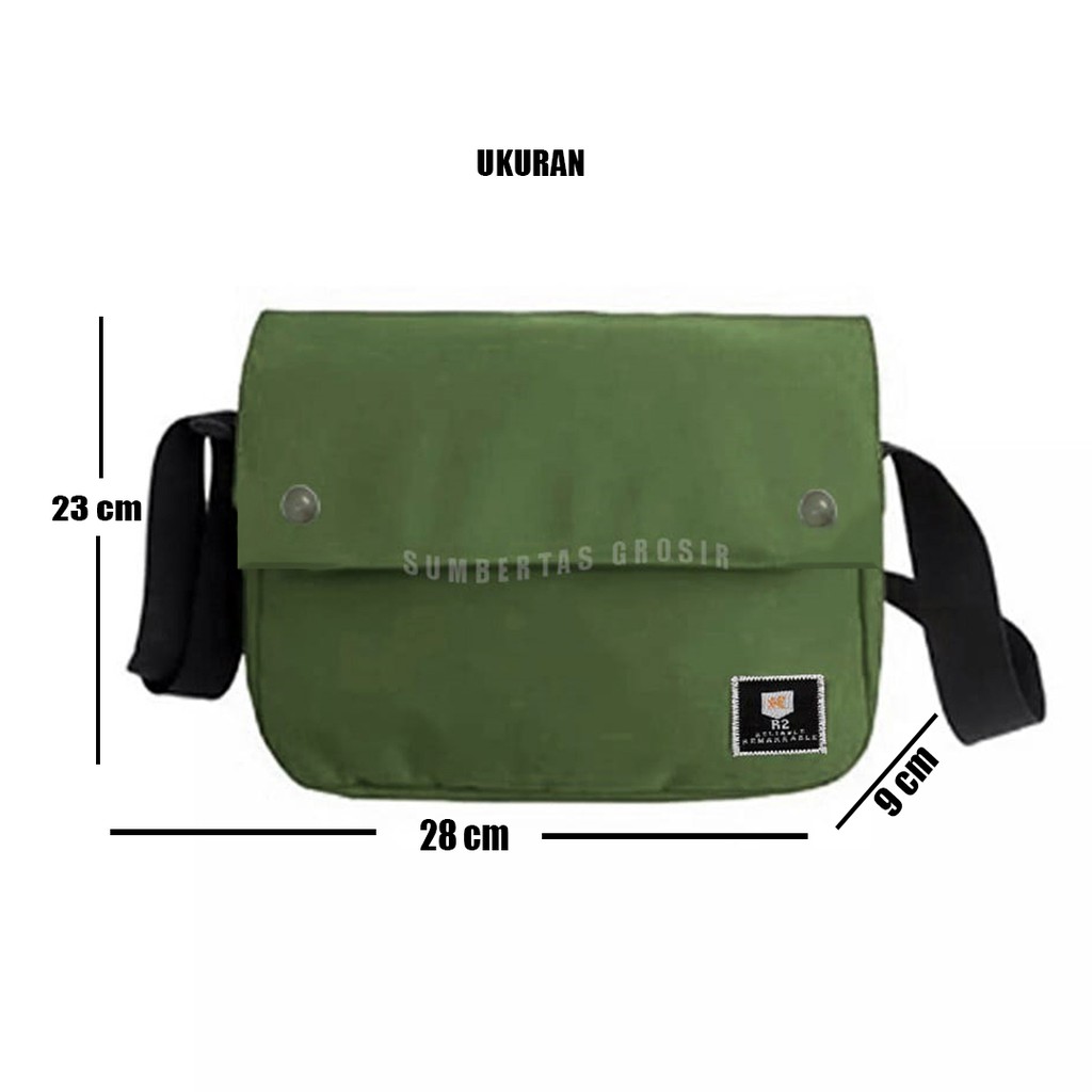 Tas Selempang pria wanita style korea R2 / tas casual hight quality ELBRUS / Tas selempang korean