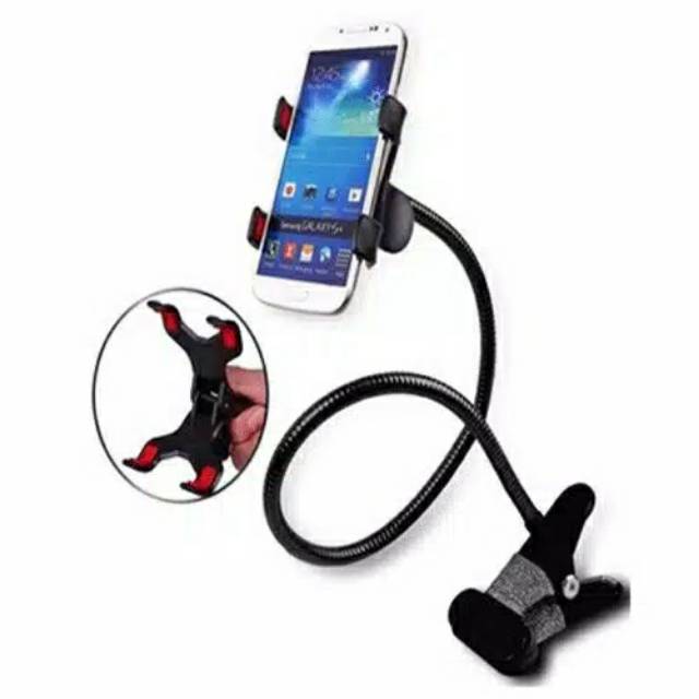 HOLDER JEPIT LAZYPOD HP MOUNT BRACKET SMARTPHONE MONOPOD MEJA YOUTUBE KUAT MUDAH |2010