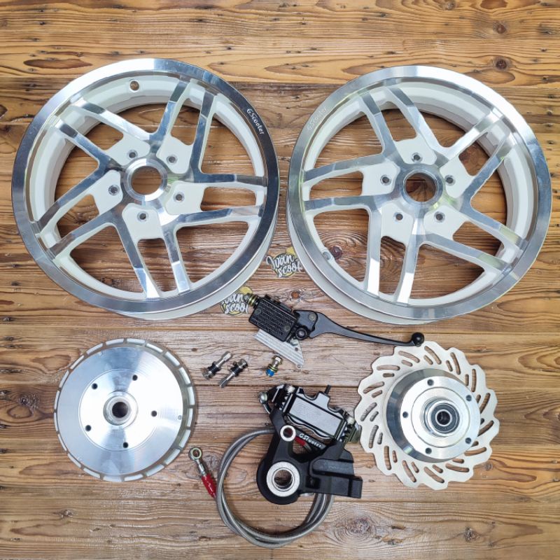 VELG VESPA RING 12 PAKET UPGRADE VESPA RING 12 VELG VESPA GSCOOTER