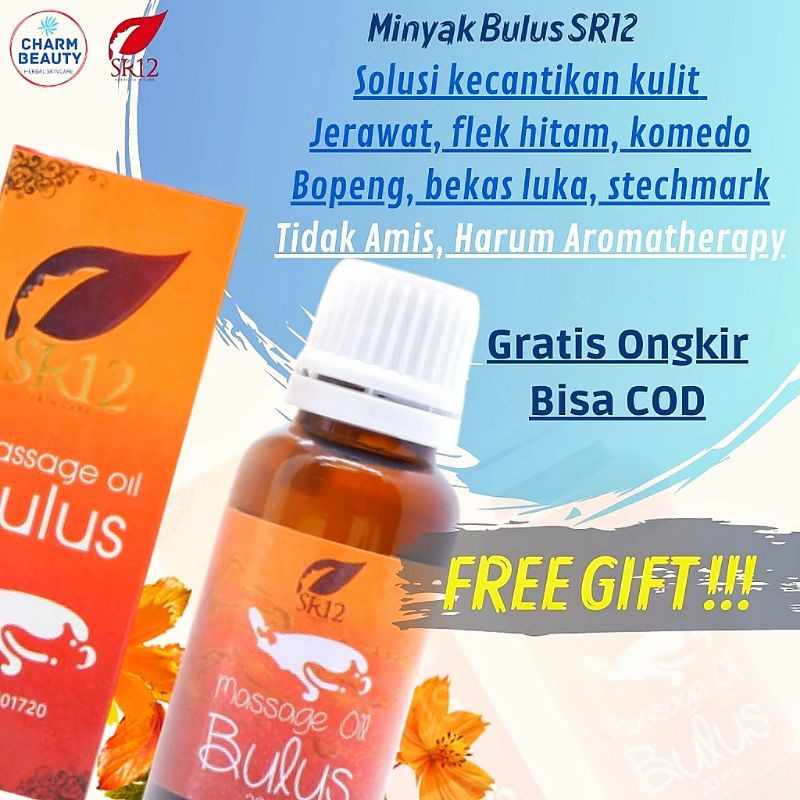 Minyak Bulus Skincare Bpom SR12 Perawatan Kecantikan Wajah Kosmetik Obat Jerawat Kusam Strechmark