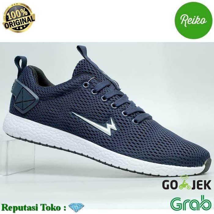 LARIS SEPATU OLAHRAGA EAGLE PANAMA SEPATU SNEAKERS CASUAL RUNNING LARI PRIA - HITAM, 37