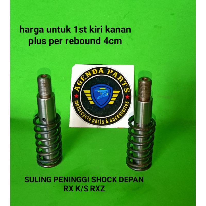 SULING PENINGGI SHOCK DEPAN  RX KING-RX KS-RXZ - BAHAN GRADE A- PLUS PER SULING REBOUND ANTI JEDUK