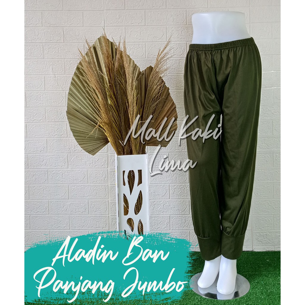 [ COD ] Celana Clamis Aladin Jumbo Panjang Ban / Celana Aladin / Celana Santai