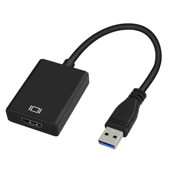 CONVERTER USB 3.0 TO HDMI, CONECTOR USB 3.0 TO HDMI NYK DLL