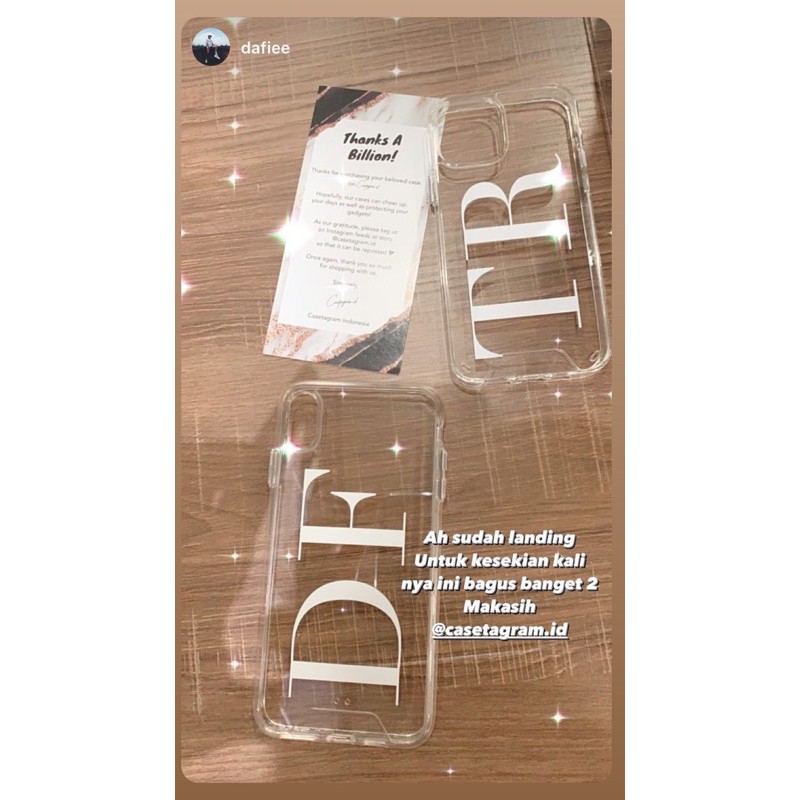 Space Clear Case anti kuning , anti drop , impact case , Premium case , Case iphone-1