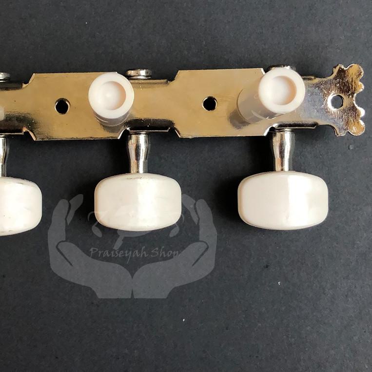 ◙ Dryer Putaran Senar Gitar Tuning Peg Akustik Klasik Nylon ➲