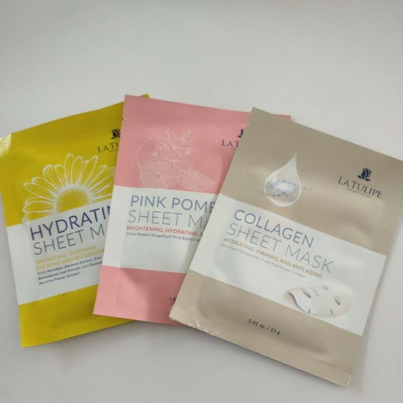 La Tulipe Sheet Mask 23gr