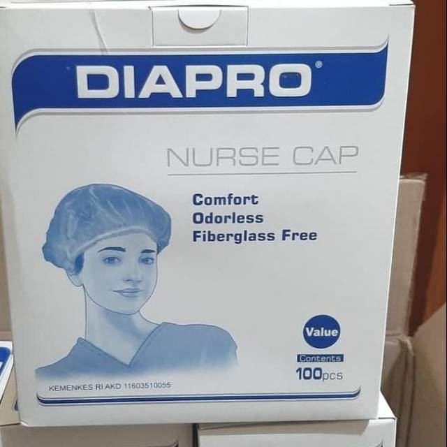 Nurse Cap Diapro / Nurse Cap / Topi Suster / Diapro / Nurse Cap Murah