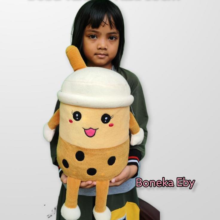 (TERPERCAYA) Boneka Boba Ada Tangan Dan K Bisa Nyala Lampu LED Murah Lucu 35cm