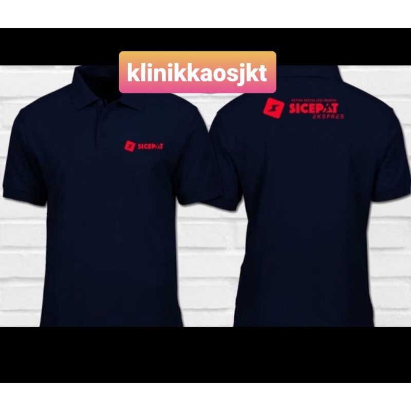 BAJU - KAOS POLO SHIRT KURIR EKSPEDISI SICEPAT EXPRESS - POLO SHIRT SICEPAT EXPRESS