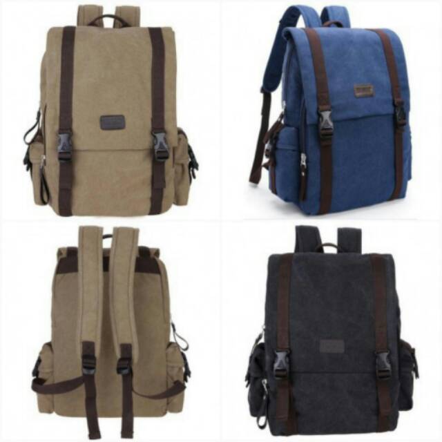 Tas Ransel Backpack Canvas - OMBG1GDB