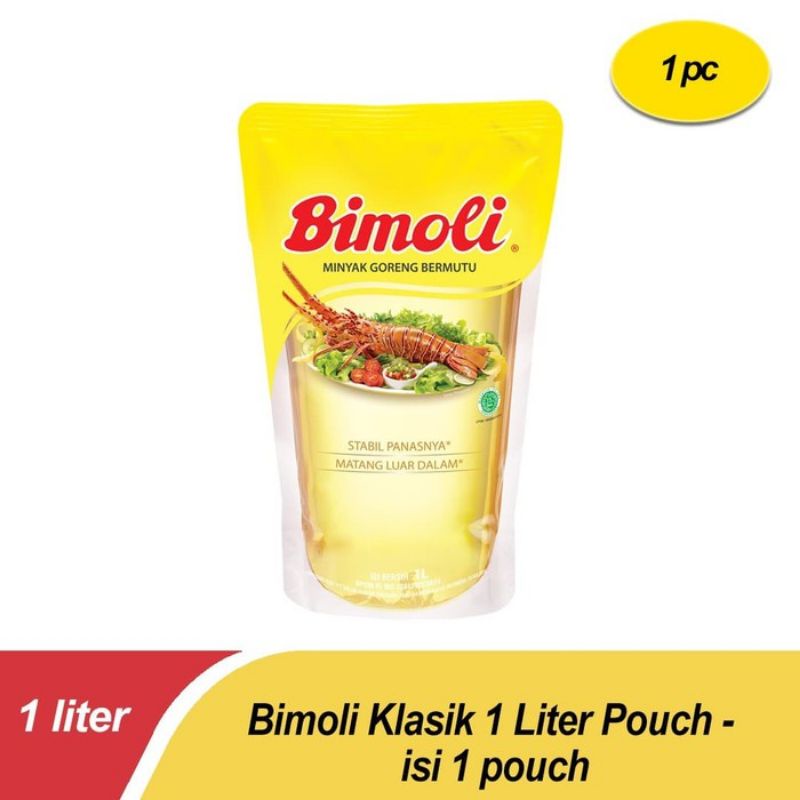 

Minyak Goreng 1 liter Bimoli & 2 liter