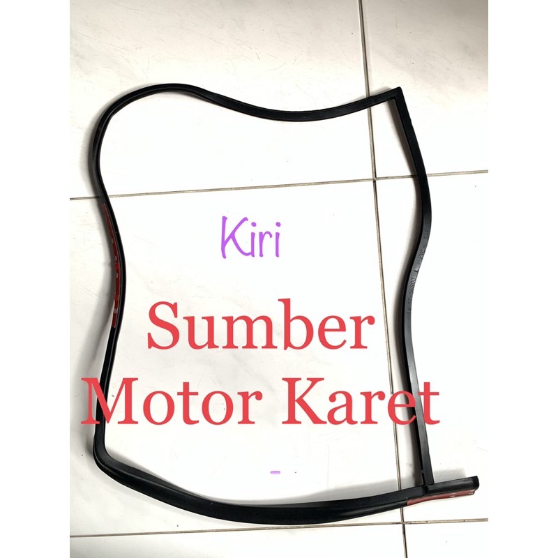 Orisinil Karet Kaca Mati Samping Belakang Suzuki Vitara/Escudo/Sidekick