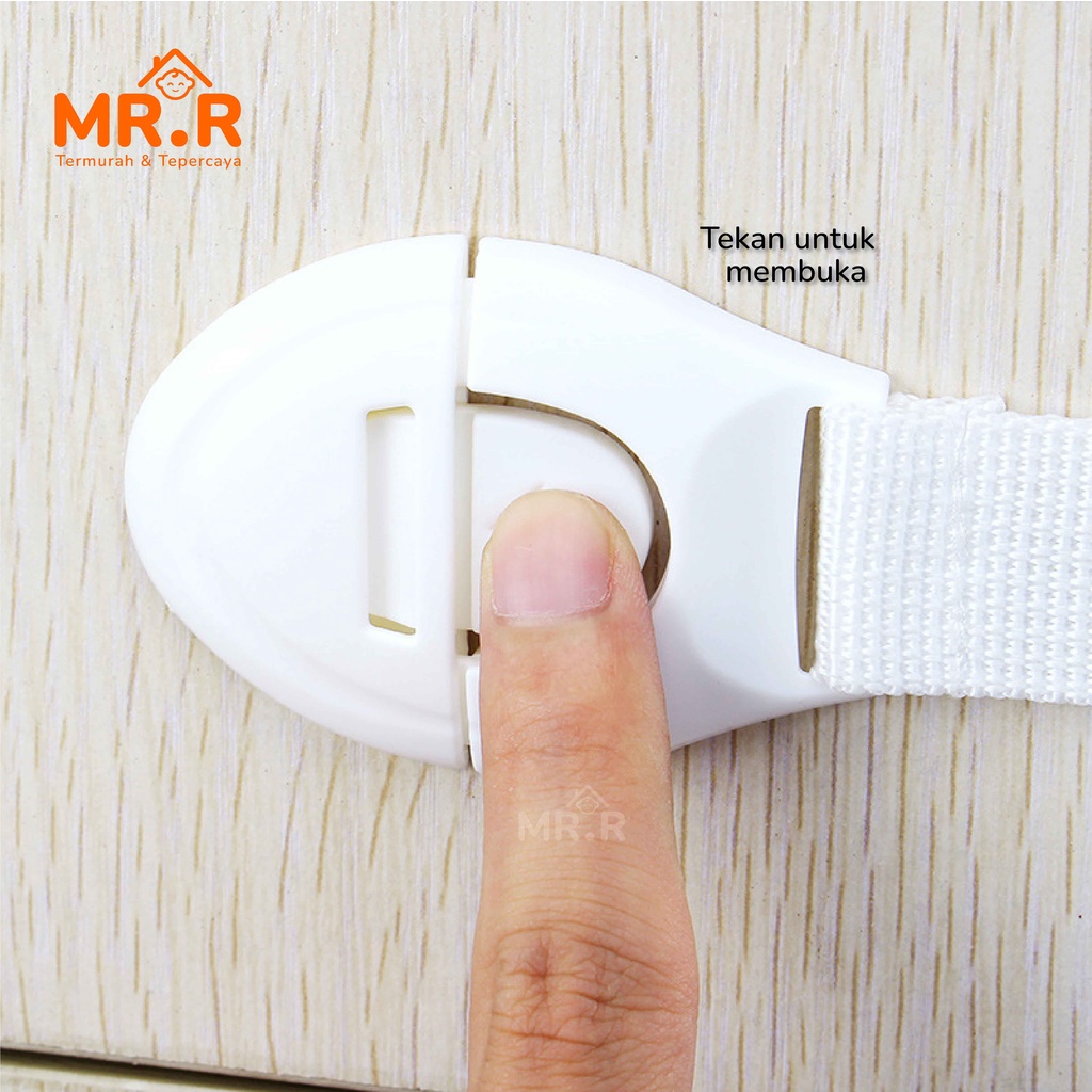 Kunci Kulkas Pengaman Anak Pengaman Laci Lemari Pengunci Pintu Kulkas dari Bayi dan Anak Baby Safety Lock Pelindung Pengunci Pengaman Laci Lemari Furniture Pintu Kulkas Microwave Penutup Toilet Kabinet Perabotan Rumah Tangga