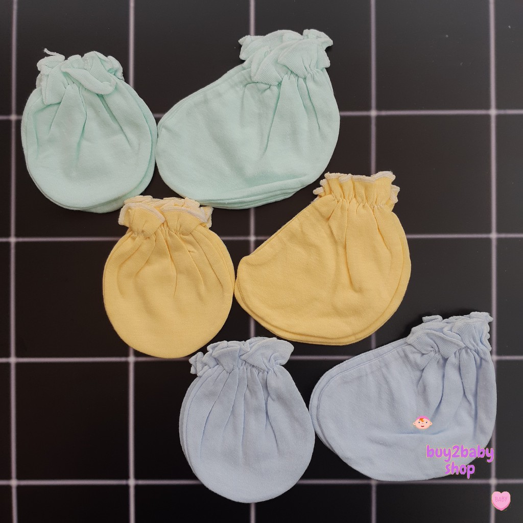 Sarung tangan dan kaki bayi newborn Baby Mocha Isi 3 PCS