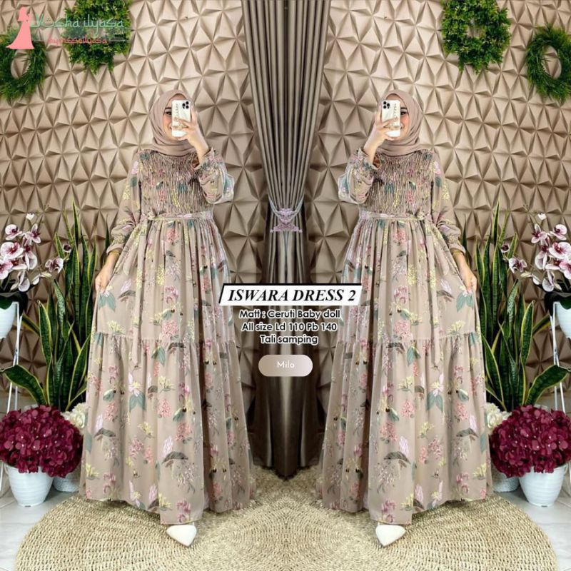 ISWARA DRESS BY YUSHA ILYASA