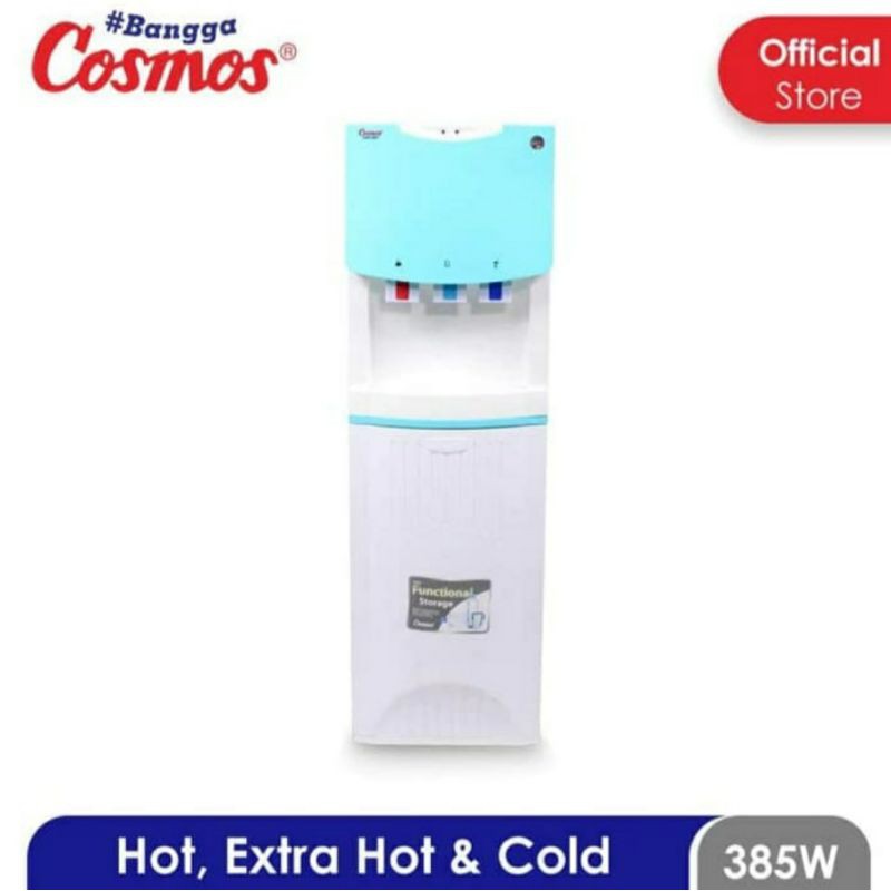 Dispenser Galon Atas Cosmos CWD 5603 3 Kran Hot, Cold &amp; Normal Dispenser Cosmos 5603