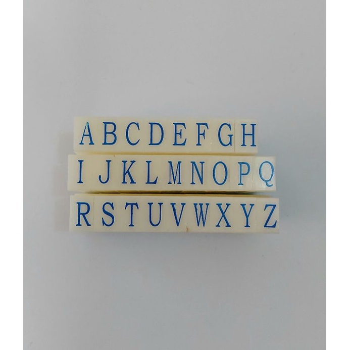 

Stempel S4 Huruf Bongkar Pasang Stempel Huruf Alpabet Rakitan