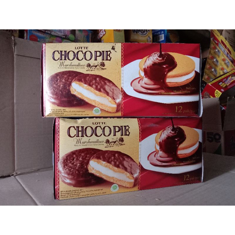 

Lotte Chocopie Cokelat 1 pak (isi 12 pcs)