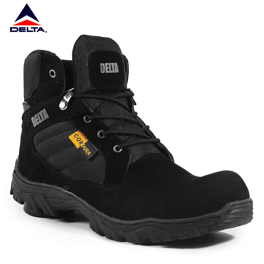 Sepatu Tactical Cordura Boots Safety Ujungbesi Tinggi 6inci High Boots Pria Murah