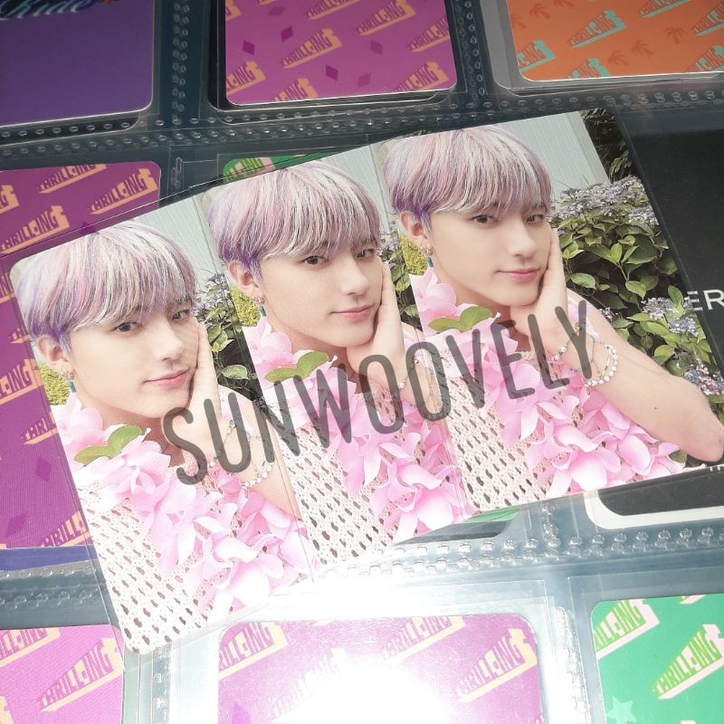 (READ DESC) THE BOYZ ERIC THRILLING THRILL RIDE PC PHOTOCARD SPLASH C ERIC BUNGA ERIC KEMBANG