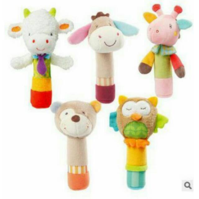 Boneka stick rattle