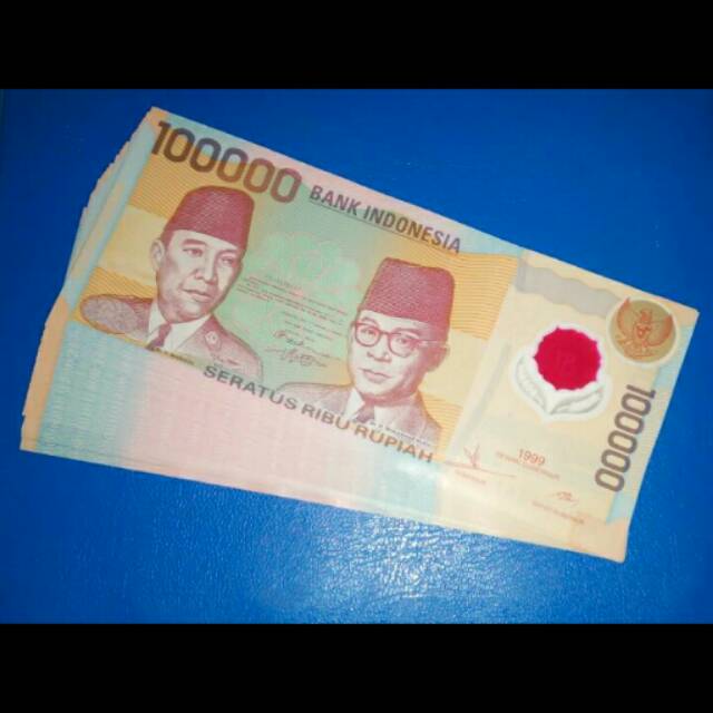 Uang Lama  100 rb Polymer 1999