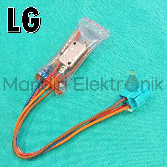 Defrost Bimetal Fuse Kulkas LG 4 Kabel Panas Dingin Gabung