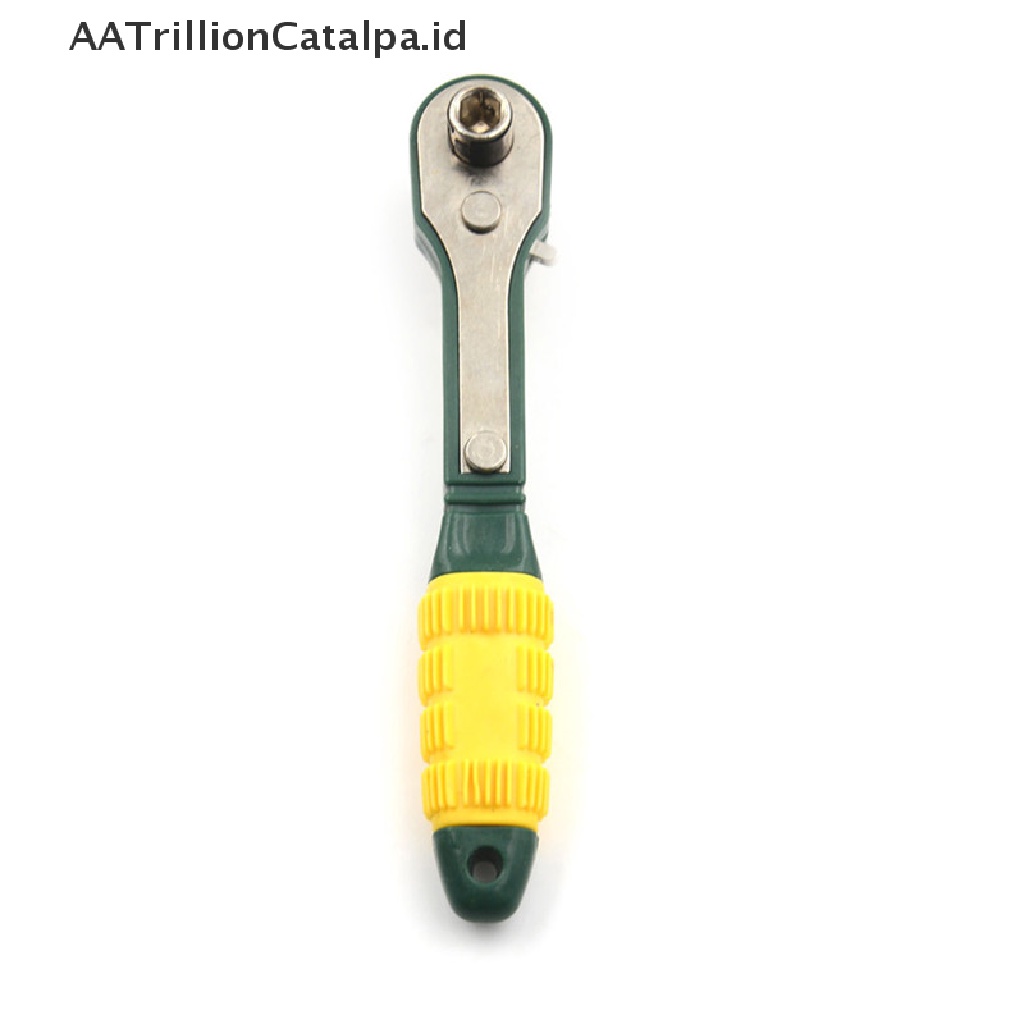 (AATrillionCatalpa) Kunci Pas / Obeng Ratchet 1 / 4 &quot;Portable Multifungsi