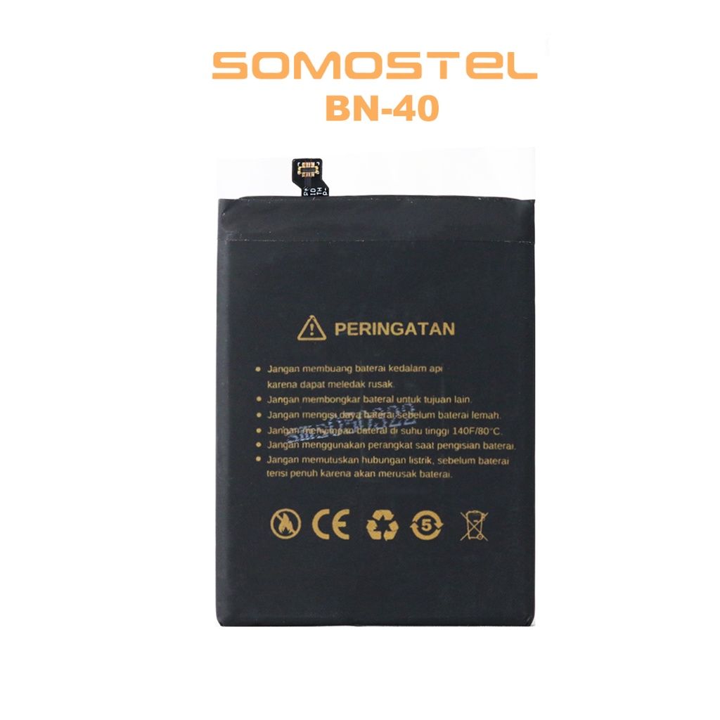 Somostel - BN40 Redmi 4 Pro / Redmi 4 Prime Batre Batrai Baterai