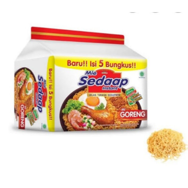 

Mie Sedaap Goreng 5x75Gr