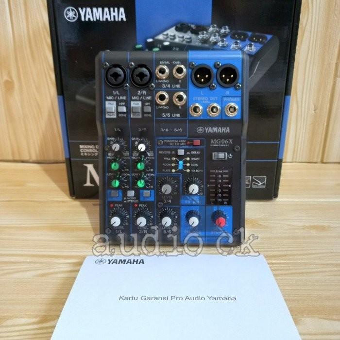 Yamaha Mixer Audio Mg06X / Mg 06 X Mixer Yamaha Original 38