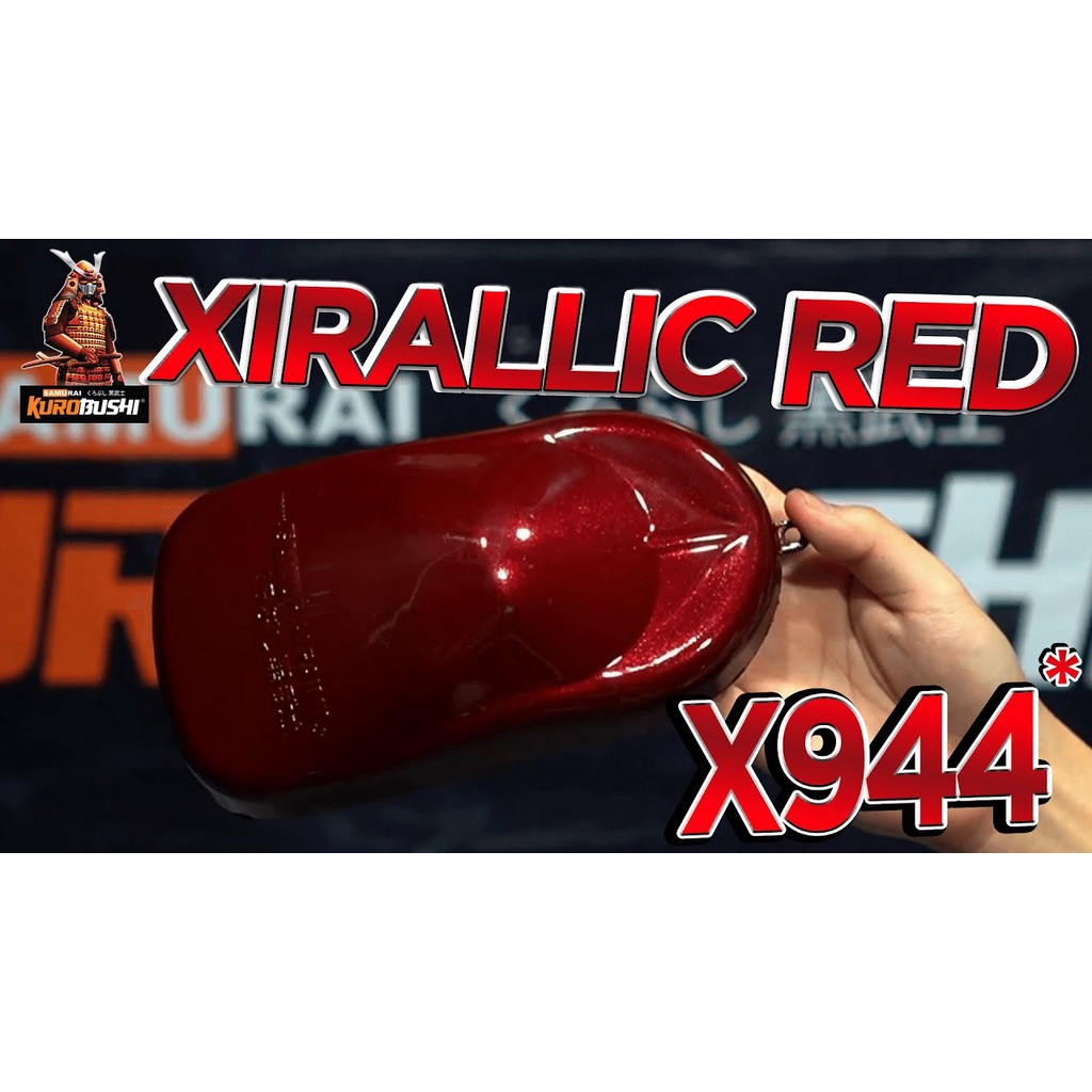 New Colours Samurai Paint Kurobushi Cat Semprot Pilox Pilok - X944* XIRALLIC RED / MERAH Xyralic Samurai (400ml)