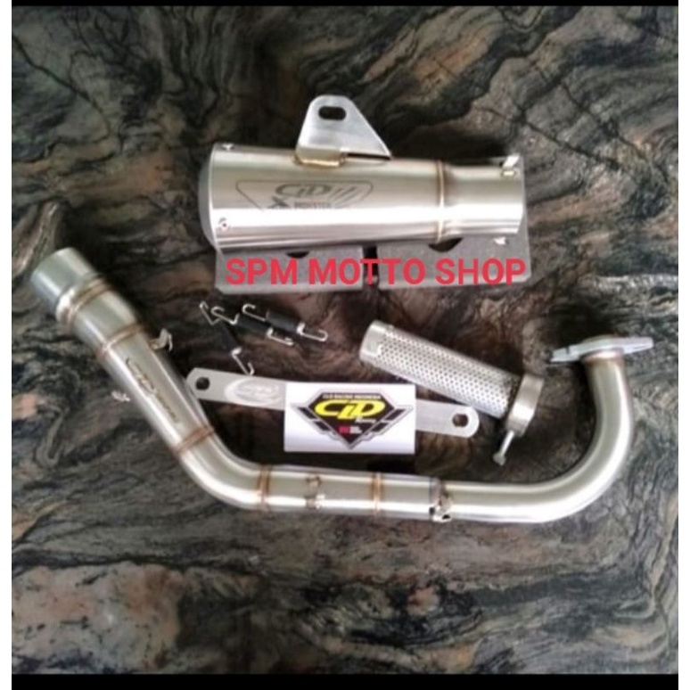 KNALPOT CLD RACING MIO/MIO J/SOUL GT/M3/X-RIDE TYPE MONSTER X SERIES