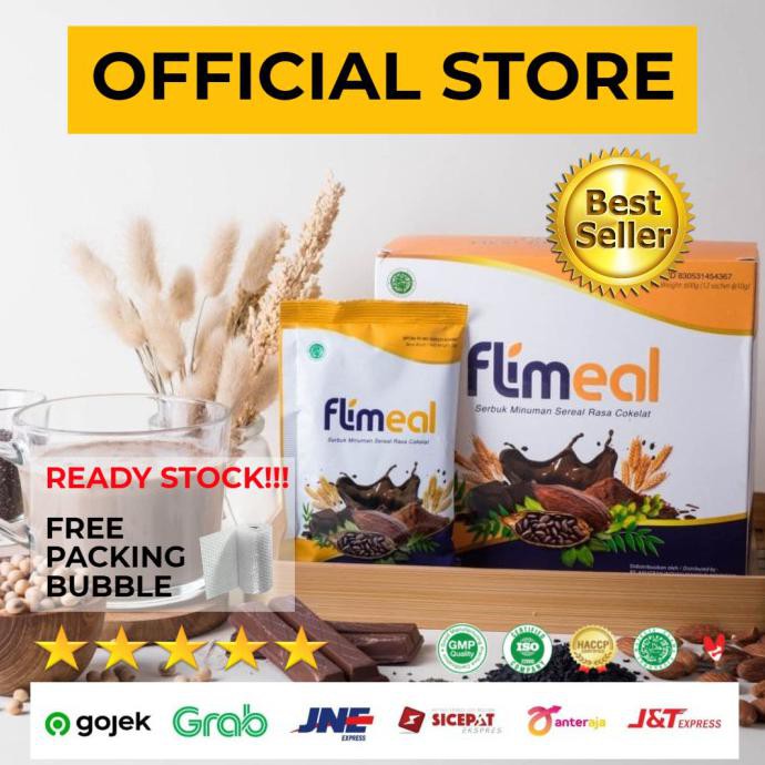 

Promo Flimeal Sereal 1 Box Minuman Rasa Cokelat Diet 12 Sachet 100% Original