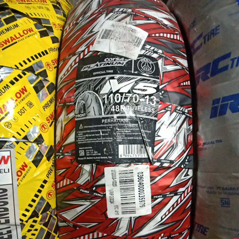 Ban Depan N-Max Ban Motor Corsa 110/70-13 M5 Platinum Tubeless