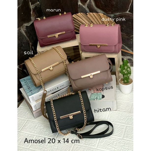 Amosel Slingbag Tas Selempang Wanita