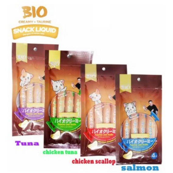 BIO CREAMY SNACK KUCING