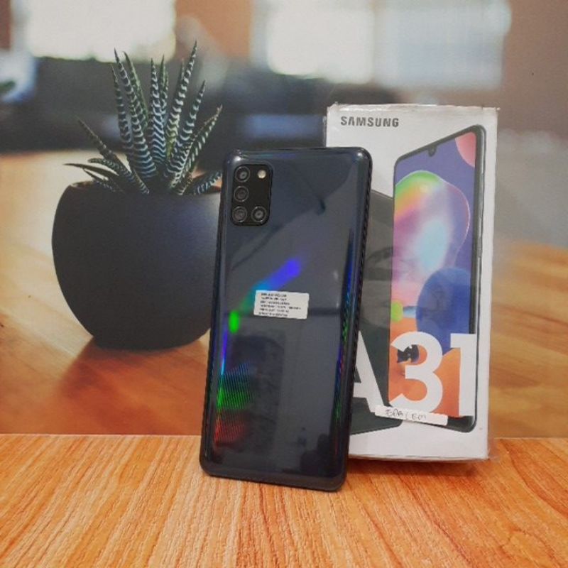 hp second samsung galaxy a31 6/128 & 8/128 fullset